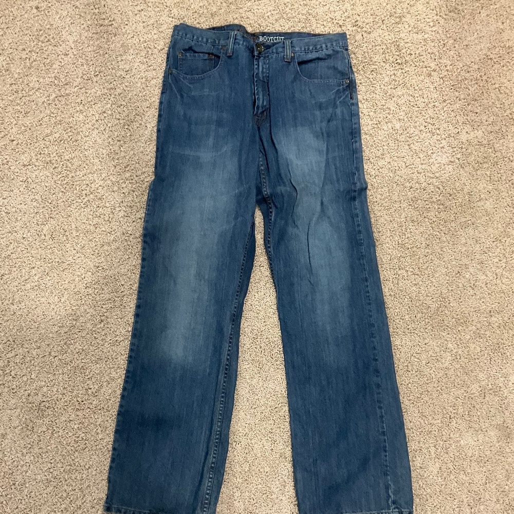 Men's Low-rise Bootcut Jeans